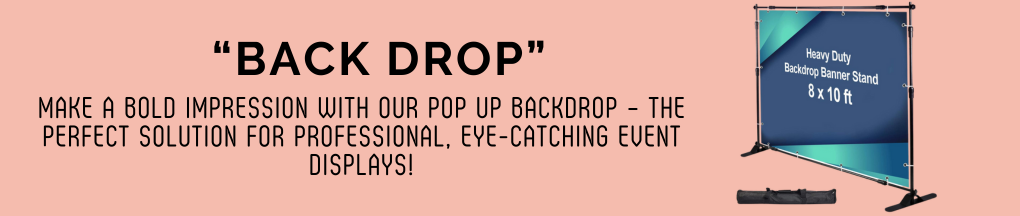 BACK DROP BANNER