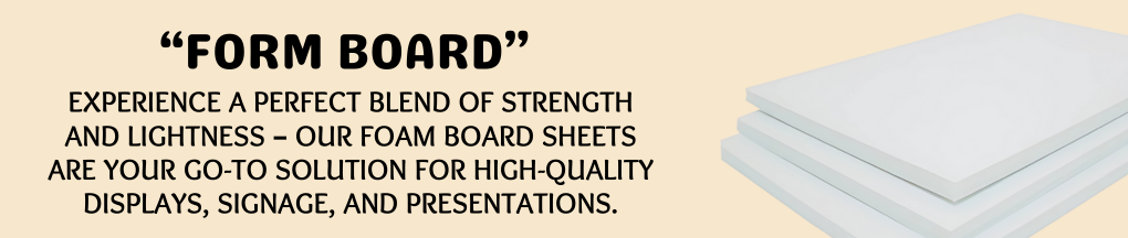 FORM BOARD BANNER