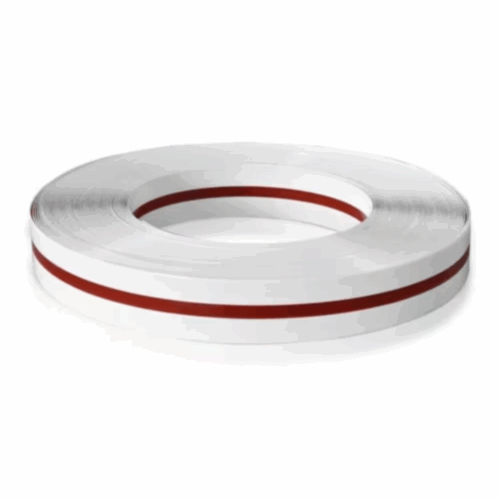 AIMA │ 3D White Middle Red │ PVC Aluminium Coil