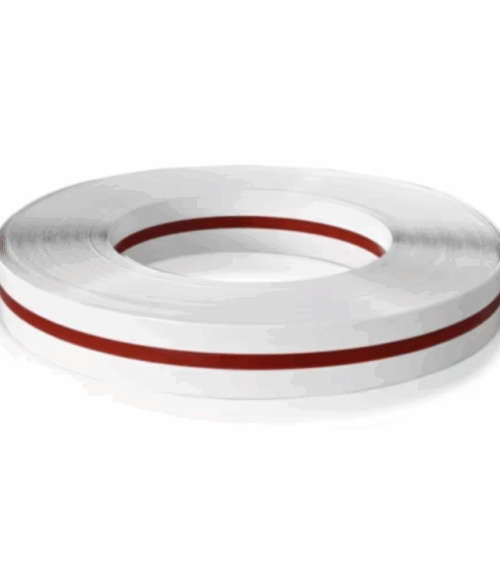 AIMA │ 3D White Middle Red │ PVC Aluminium Coil