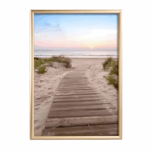 AIMA │ Gold A1-25mm │ Unlit Frame