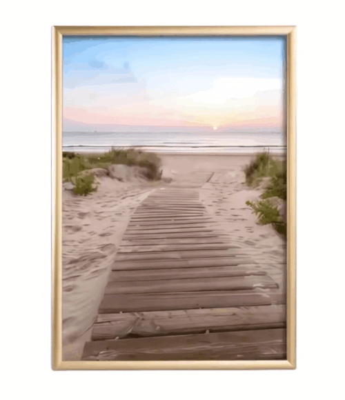 AIMA │ Gold A1-25mm │ Unlit Frame