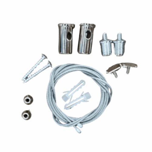 AIMA │Wire Rubber Coated Hanging Kit│ Hardware