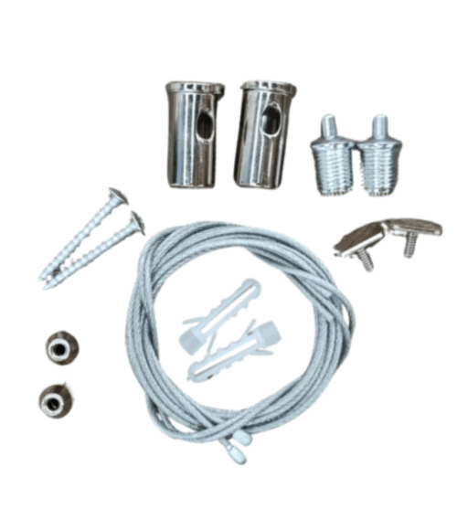 AIMA │Wire Rubber Coated Hanging Kit│ Hardware