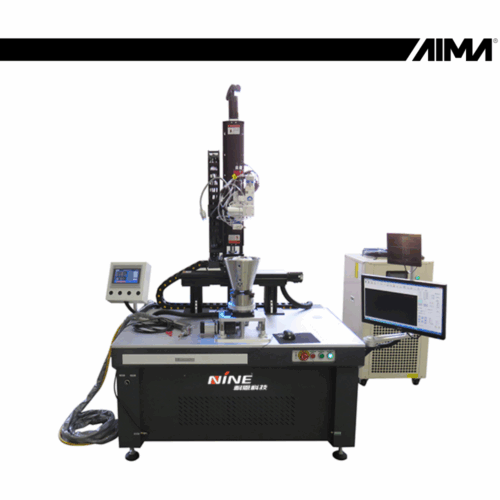 Automatic continuous laser welding machine - kettle welding