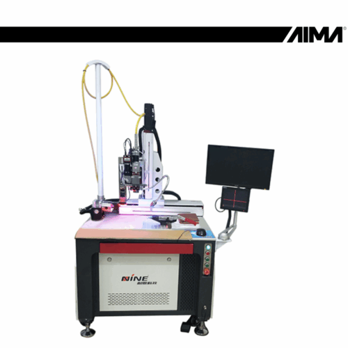 Automatic fiber continuous laser welding machine