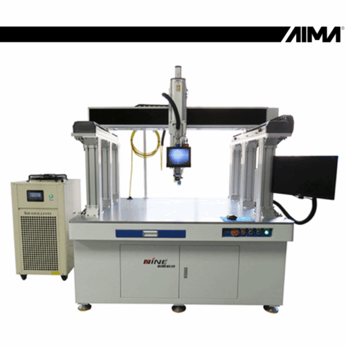 Automatic fiber optic continuous laser welding machine-double gantry