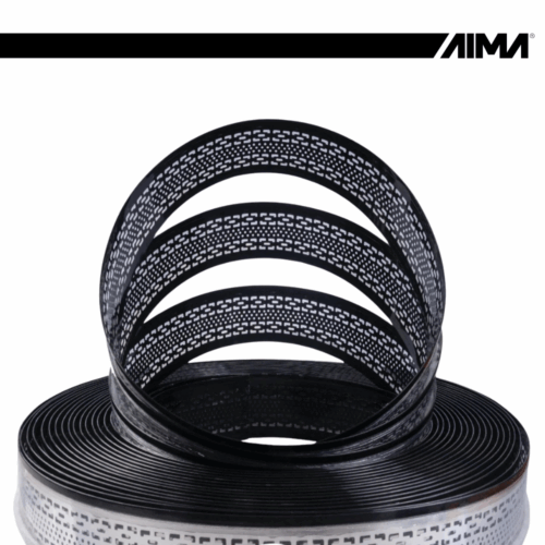 Edge punched hole black