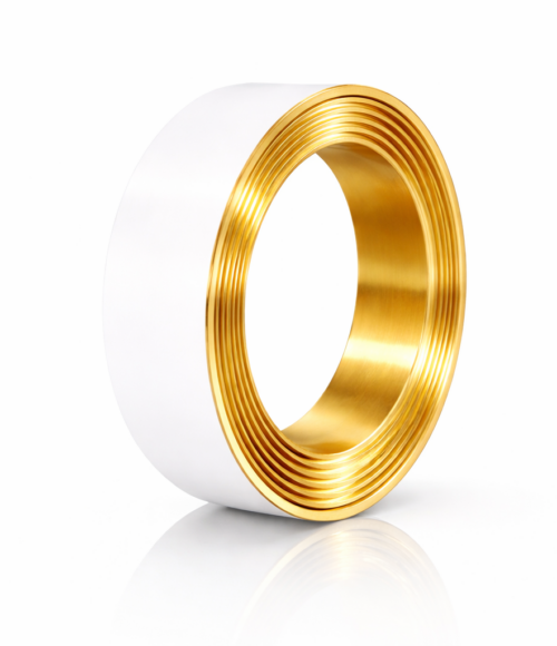 Gold Aluminium Edge Brush