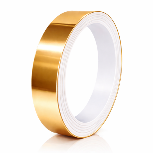 Flat Aluminium Mirror Golden