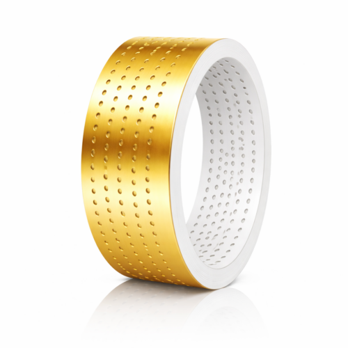 Golden Circular Holes