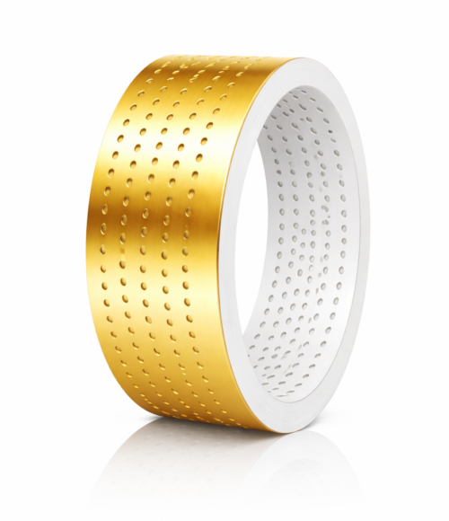 Golden Circular Holes