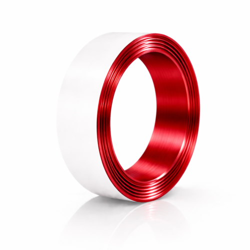 Edge Aluminium Red Plain