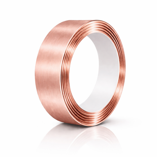 Brush Aluminium Flat Rose Gold