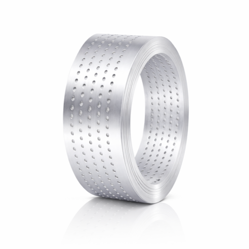 Silver Circular Holes