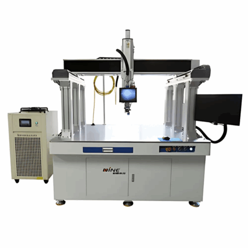 Automatic Fiber Optic Continuous Laser Welding Machine-Double Gantry