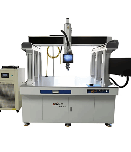 Automatic Fiber Optic Continuous Laser Welding Machine-Double Gantry