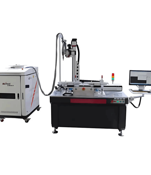 Dual-Station Fully Automatic Laser Welding Machine