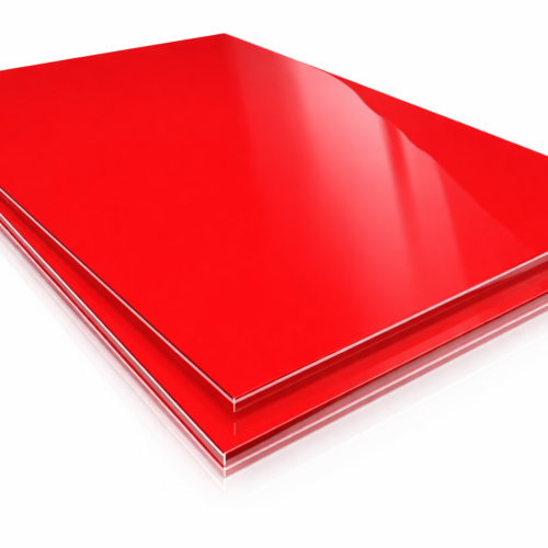 Acrylic Sheet Red Color