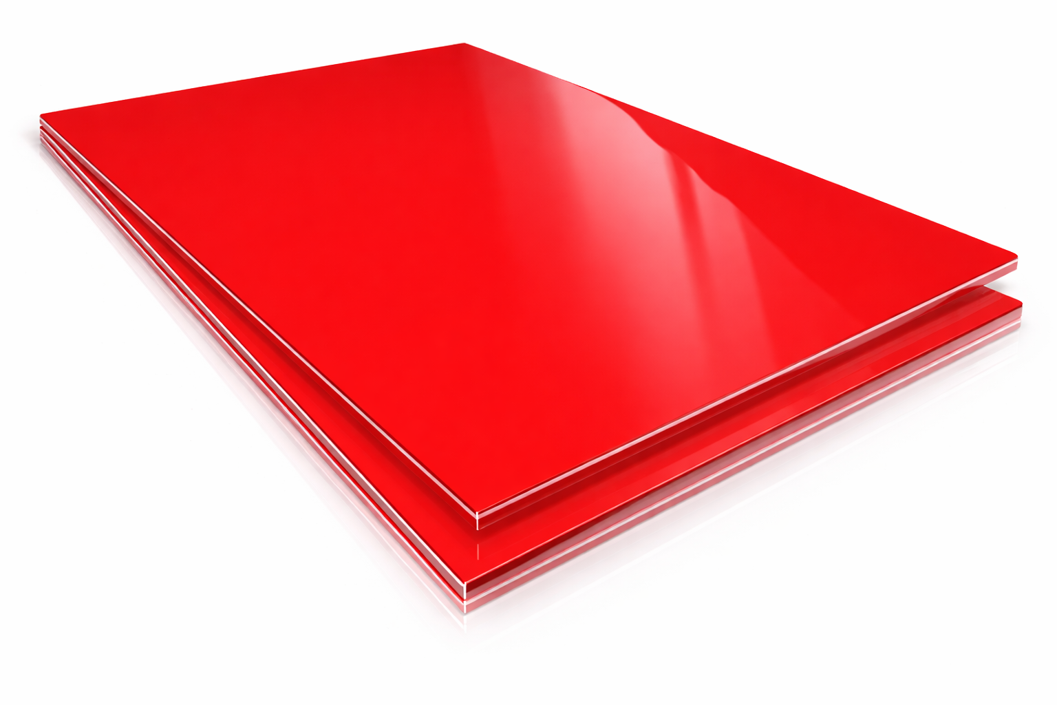 Acrylic Sheet Red Color