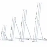 Floor Stand With Sizes