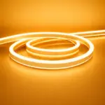 Golden Yellow Neon Light