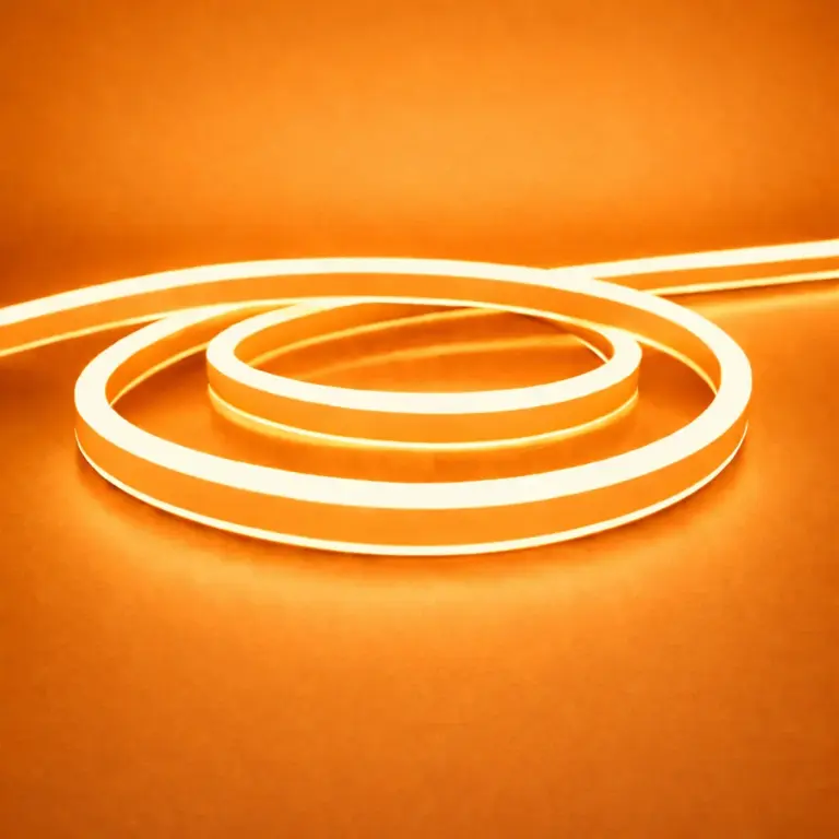 Orange Neon Light