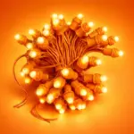 Perforated Orange Glow