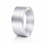 Flat – Silver Circular Hole