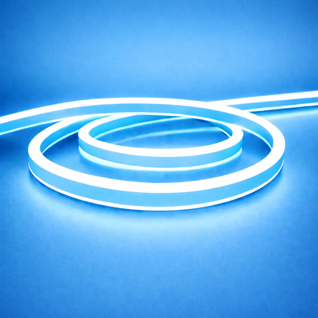 Sky Blue Neon Light