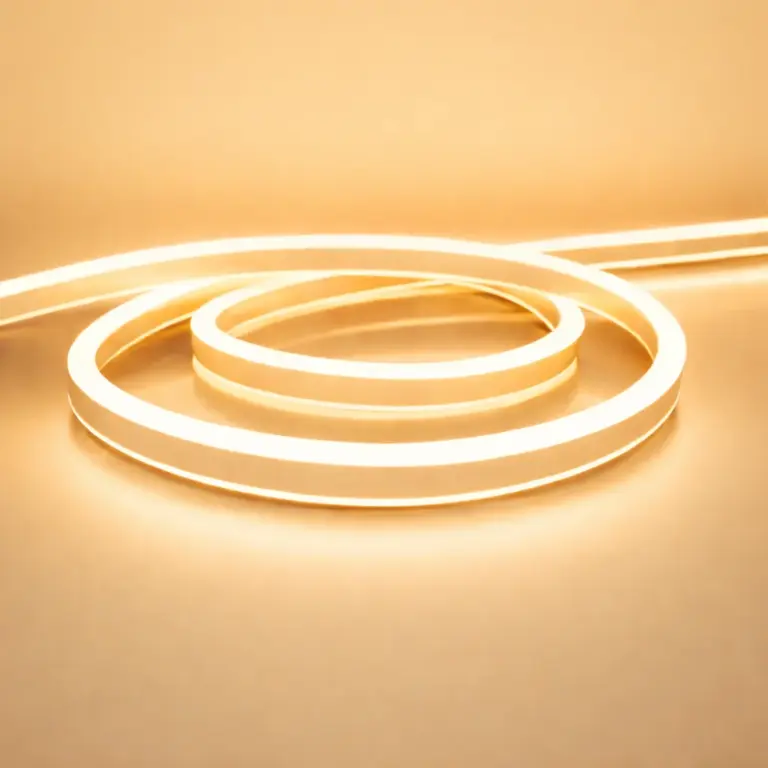 Warm White Neon Light