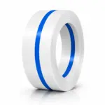 3D PVC - White Middle Blue